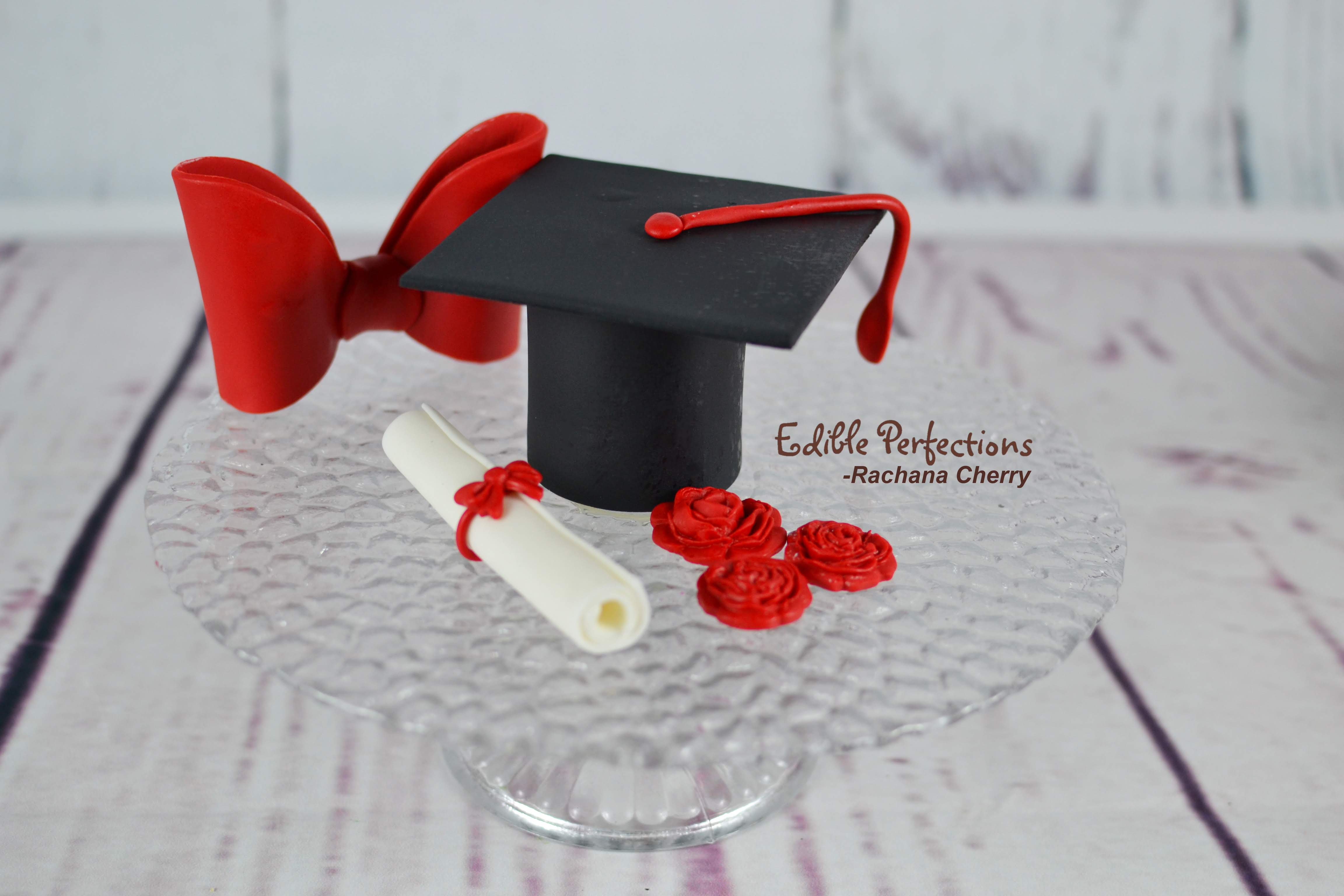 Graduation Cake Topper Edible Perfections