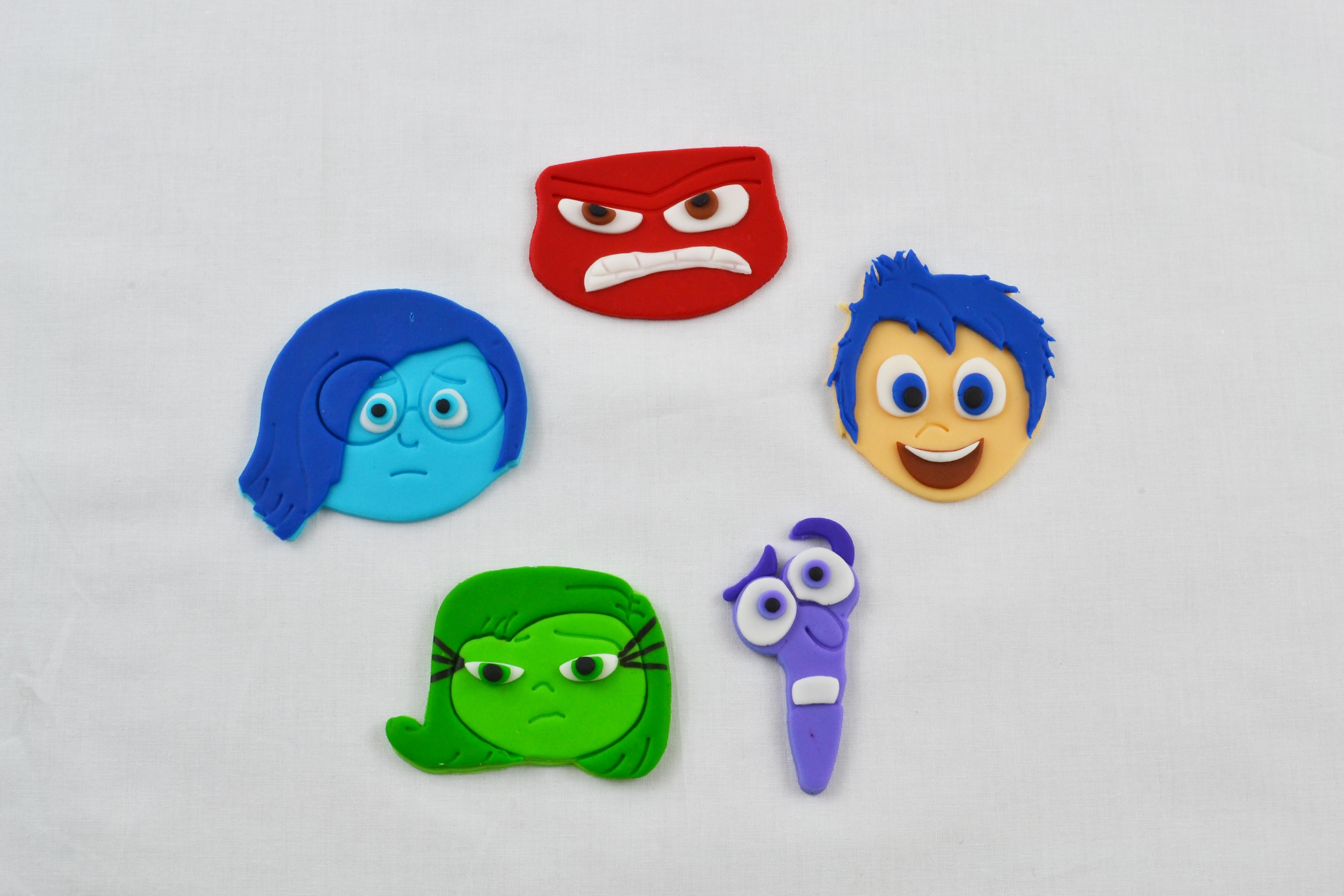 Inside Out Cake Toppers - Edible Perfections