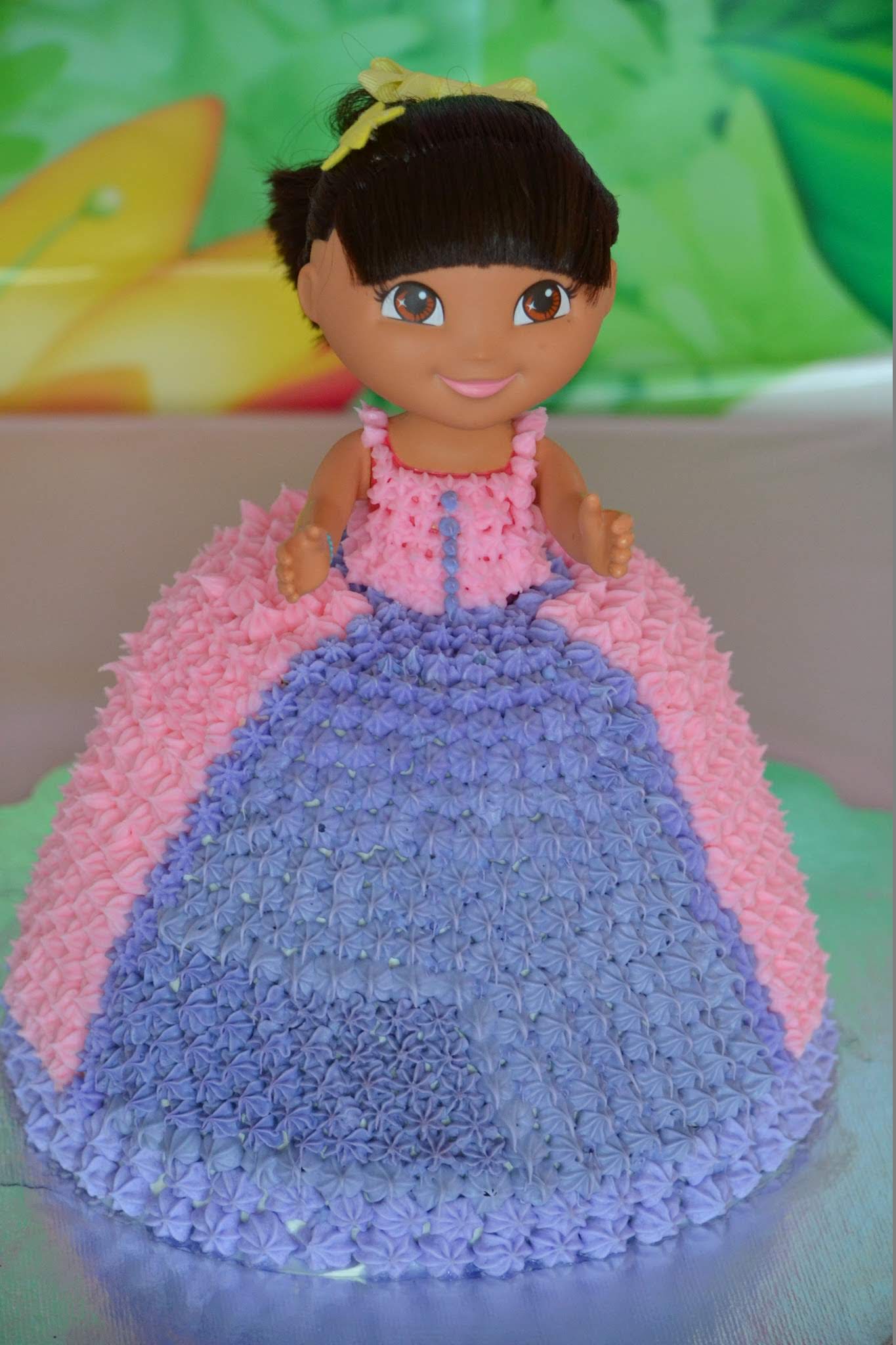 dora princess cake