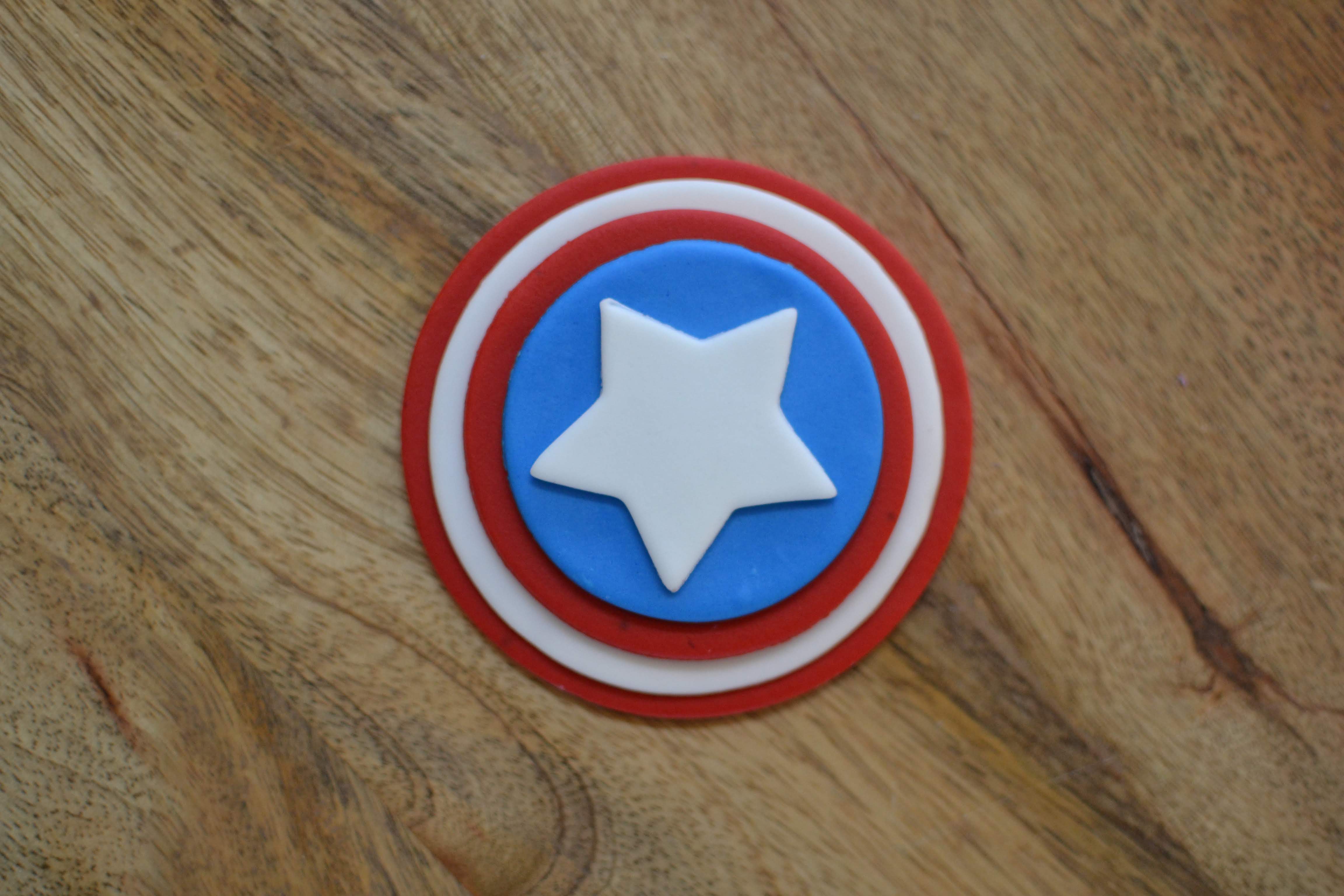 captain america christmas tree topper