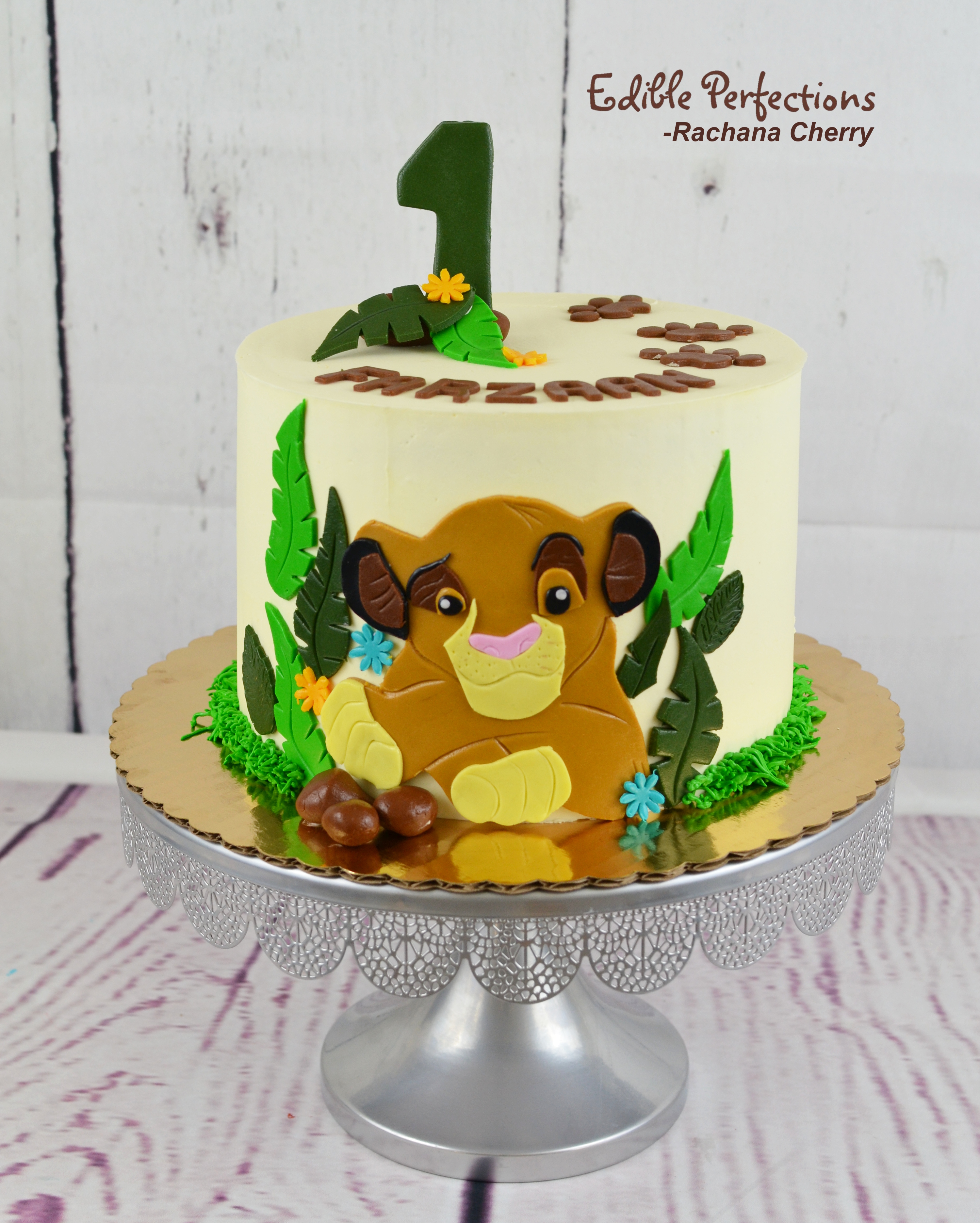 lion king cake figures