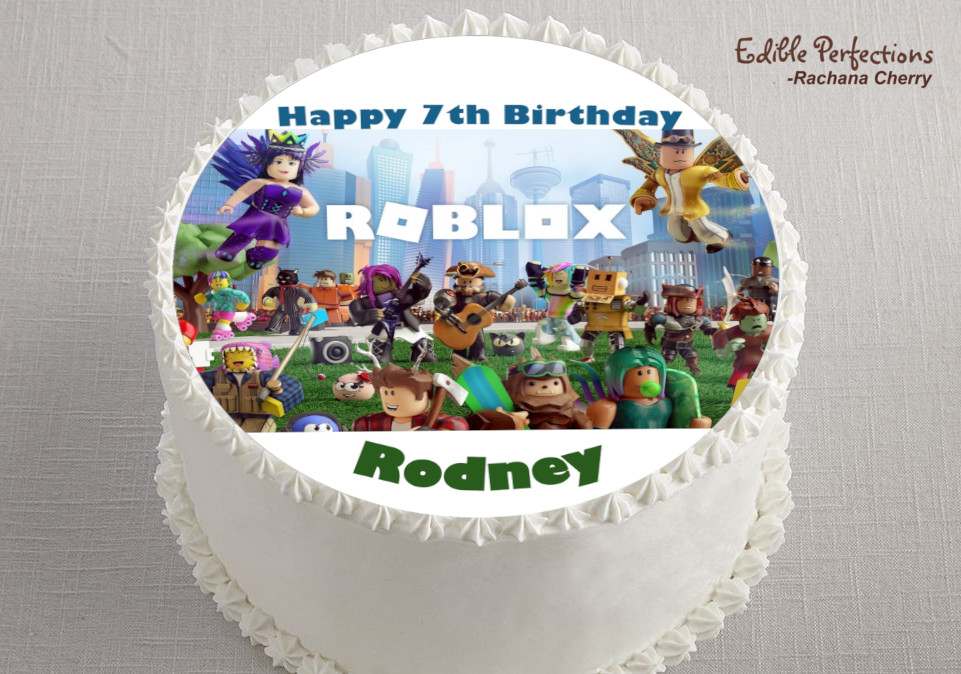 Roblox Edible Cake Toppers – Ediblecakeimage