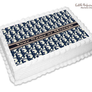 Louis Vuitton cake wrap - Edible Perfections