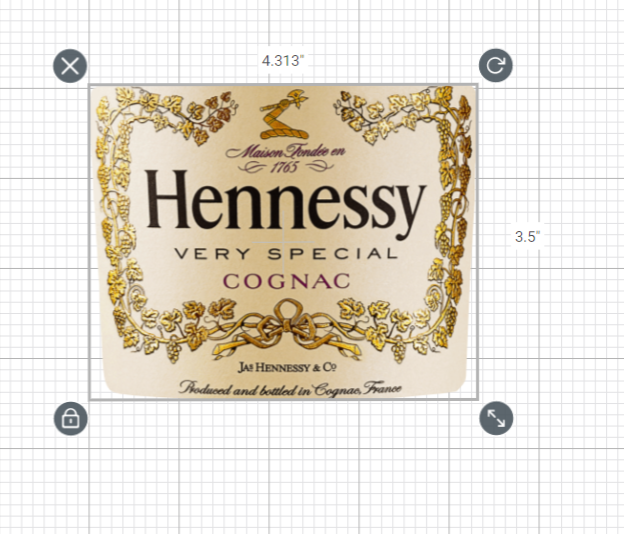 hennessy circle label