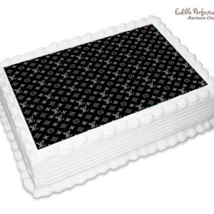 Louis Vuitton cake wrap - Edible Perfections