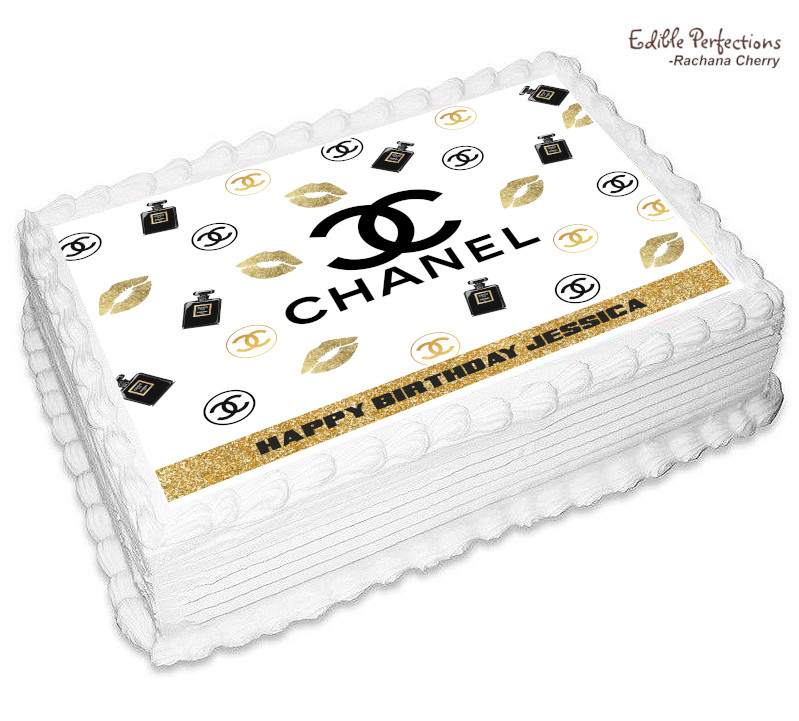 Cake Craft  Mini Cake Topper Chanel 12τμχ