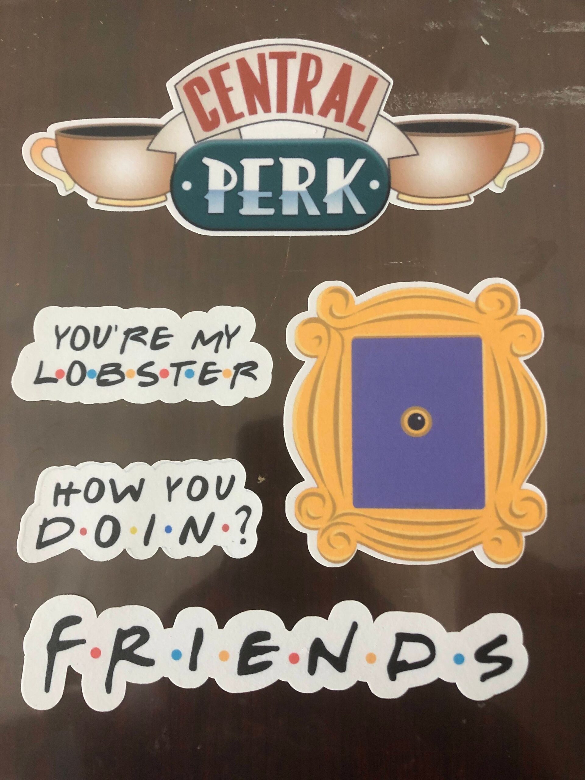 Friends Central Perk Pre-Cut Edible Image - Edible Perfections
