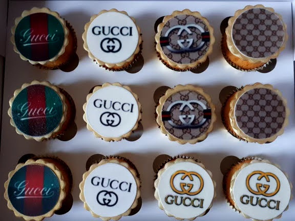 Designer Cupcakes  Custom birthday cakes, Gucci cake, Cupcake