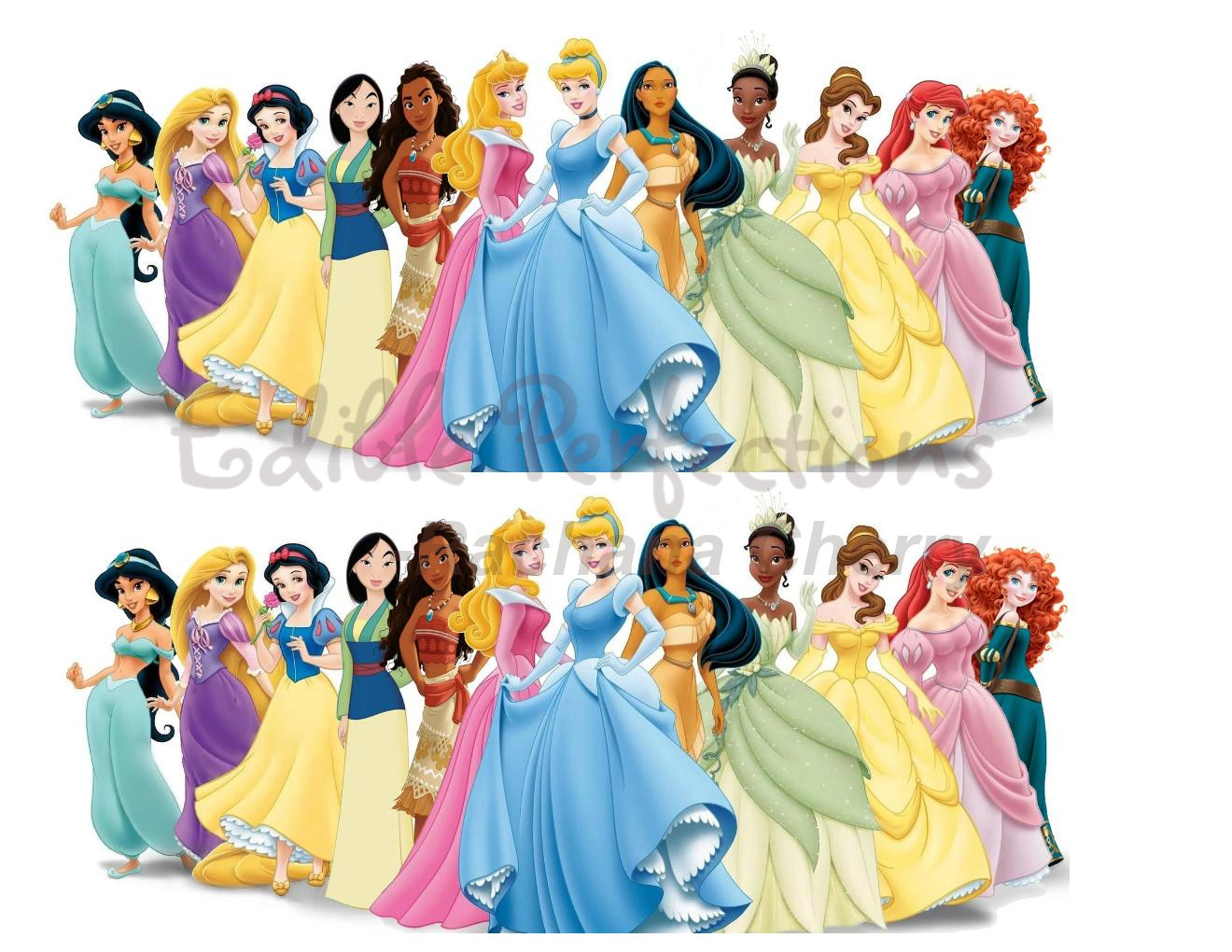 Disney Princess - Edible Images